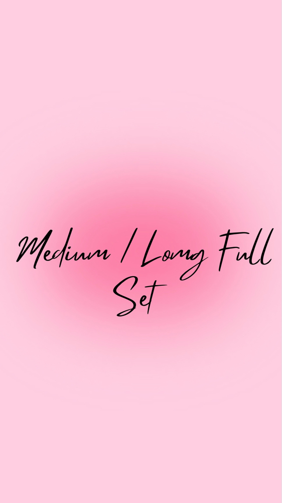 Medium / Long Full Set