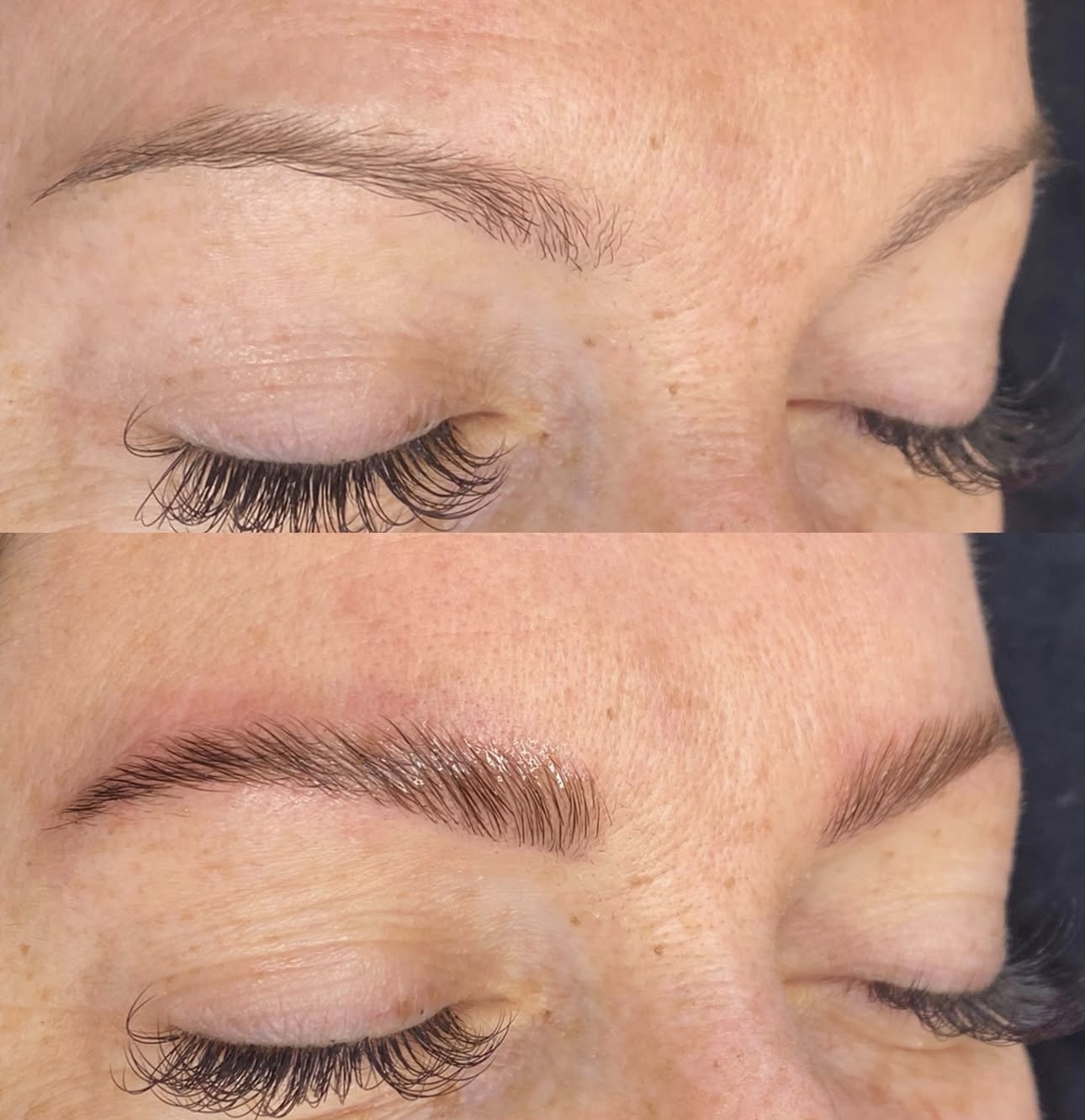 Brow lamination