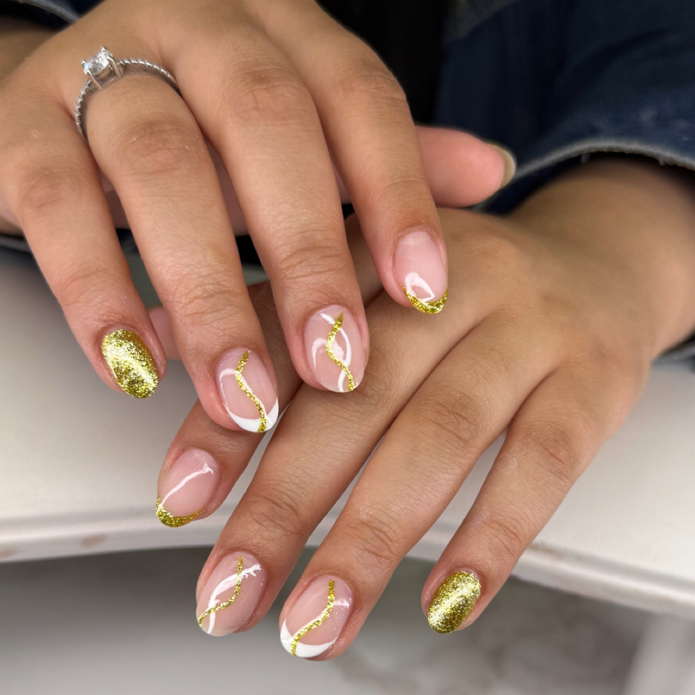 Design on all nails at Studio Gessika Basilio in South River, NJ