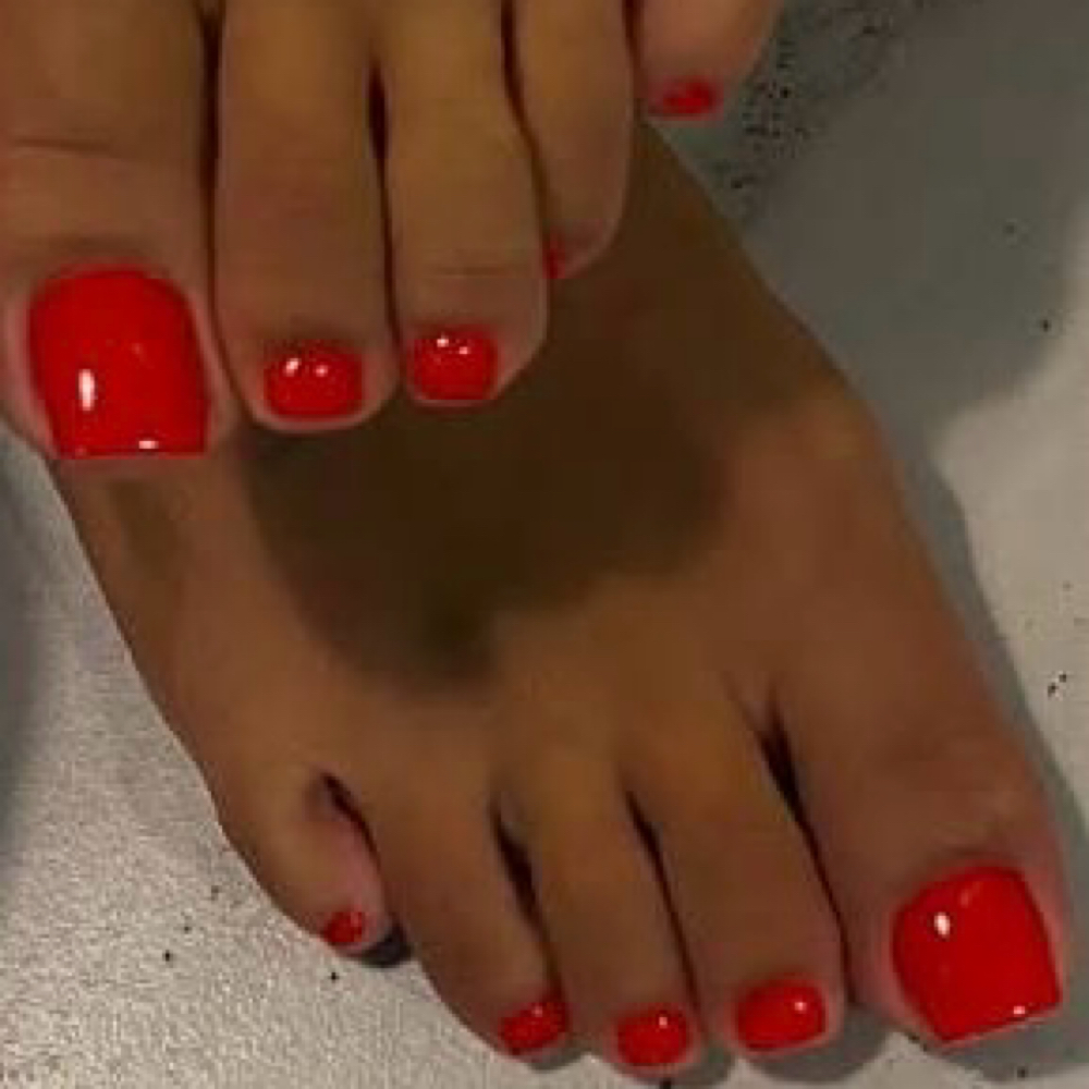 Simple Pedicure at Vain Galore Salon & Spa in Austell, GA