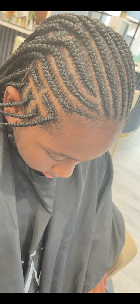 Kid Cornrows Fulani at Beauty By Mombo in Austin, TX
