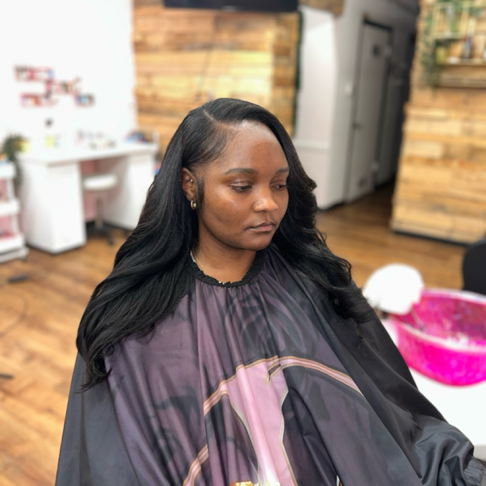 Quick Weave With Leave Out