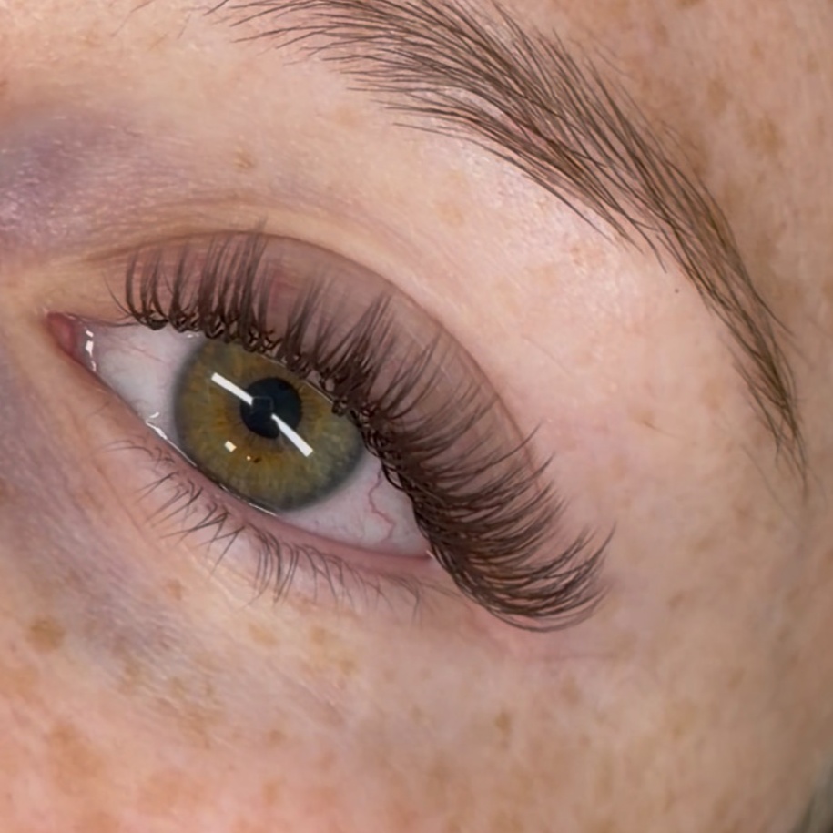 Brown Lashes- Add on at Esthetixbyame in Scott’s valley, CA