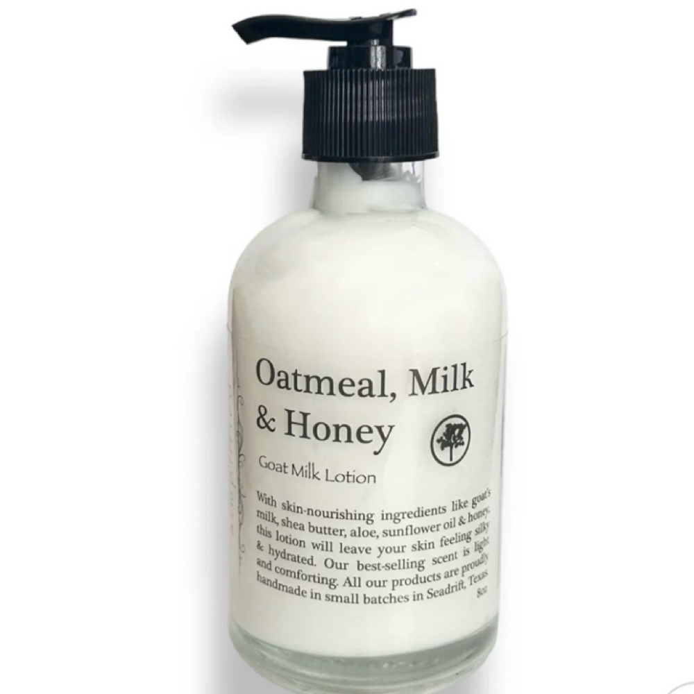 Goatmilk Lotion -Oatmeal,Milk&Honey at Polish & Glow Co. in Paris, TN