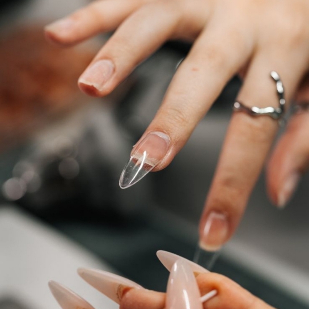 Gel x service at KJ Beauty Studio in San Antonio, TX