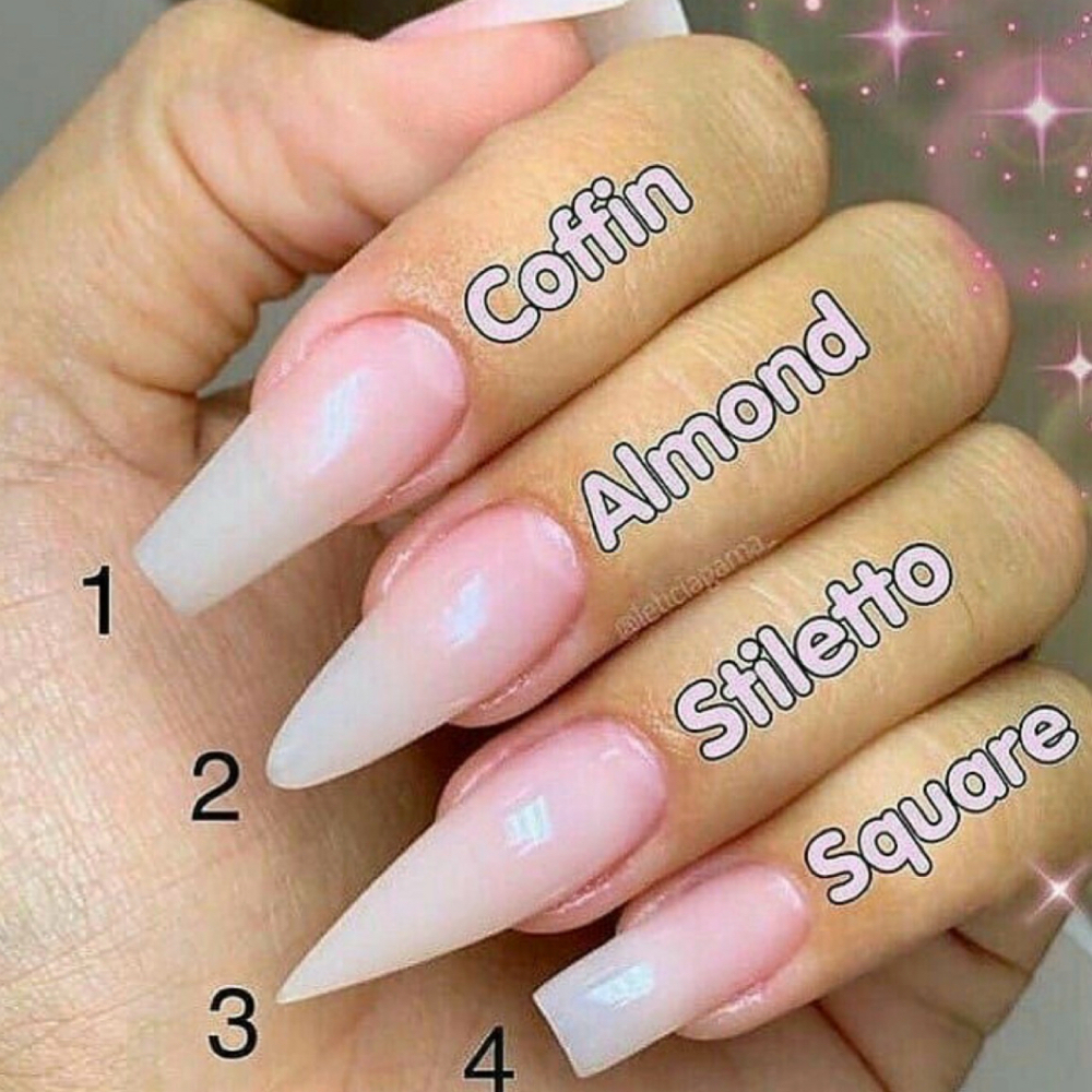 Nail Shapes at Glam by Jary LLC in West Haven, CT