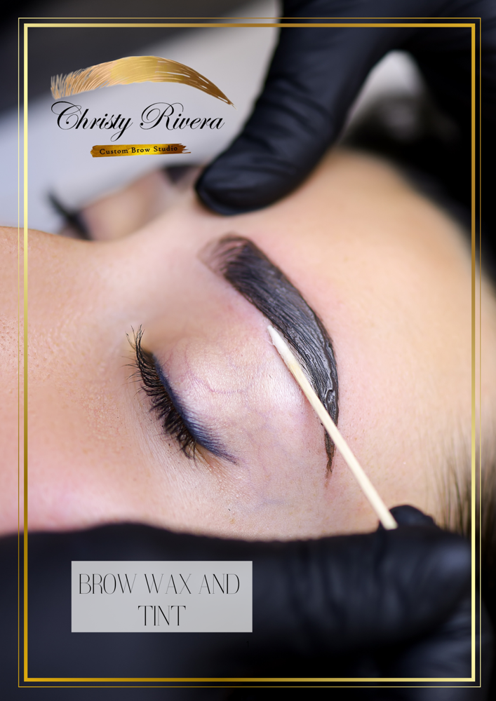 Brow wax And tint Training