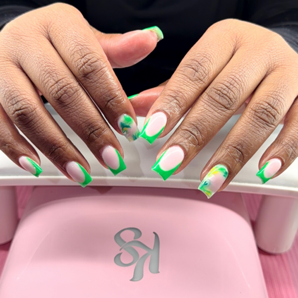 STRUCTURED DRY MANI - EXTENTIONS ✨ at Solah & Co. Luxury Nail Studio by Serena in Douglasville, GA