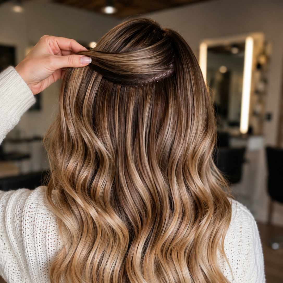 Hand Tied Adjustment(Single Row) at Sarah Caston Hair Denver in Denver, CO