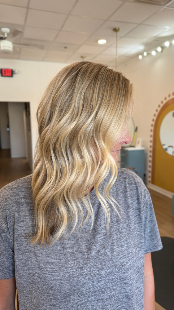 THE PARTIAL + BLOWOUT/HAIRCUT