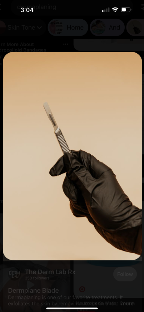 Dermaplaning