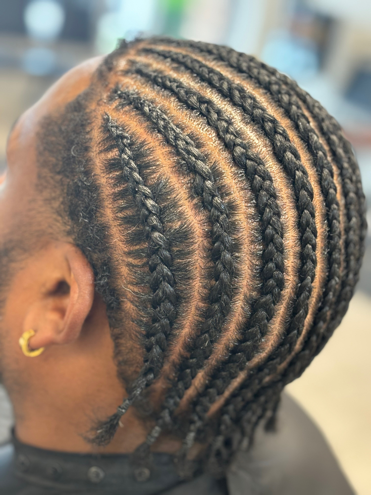 Natural Hair Cornrows