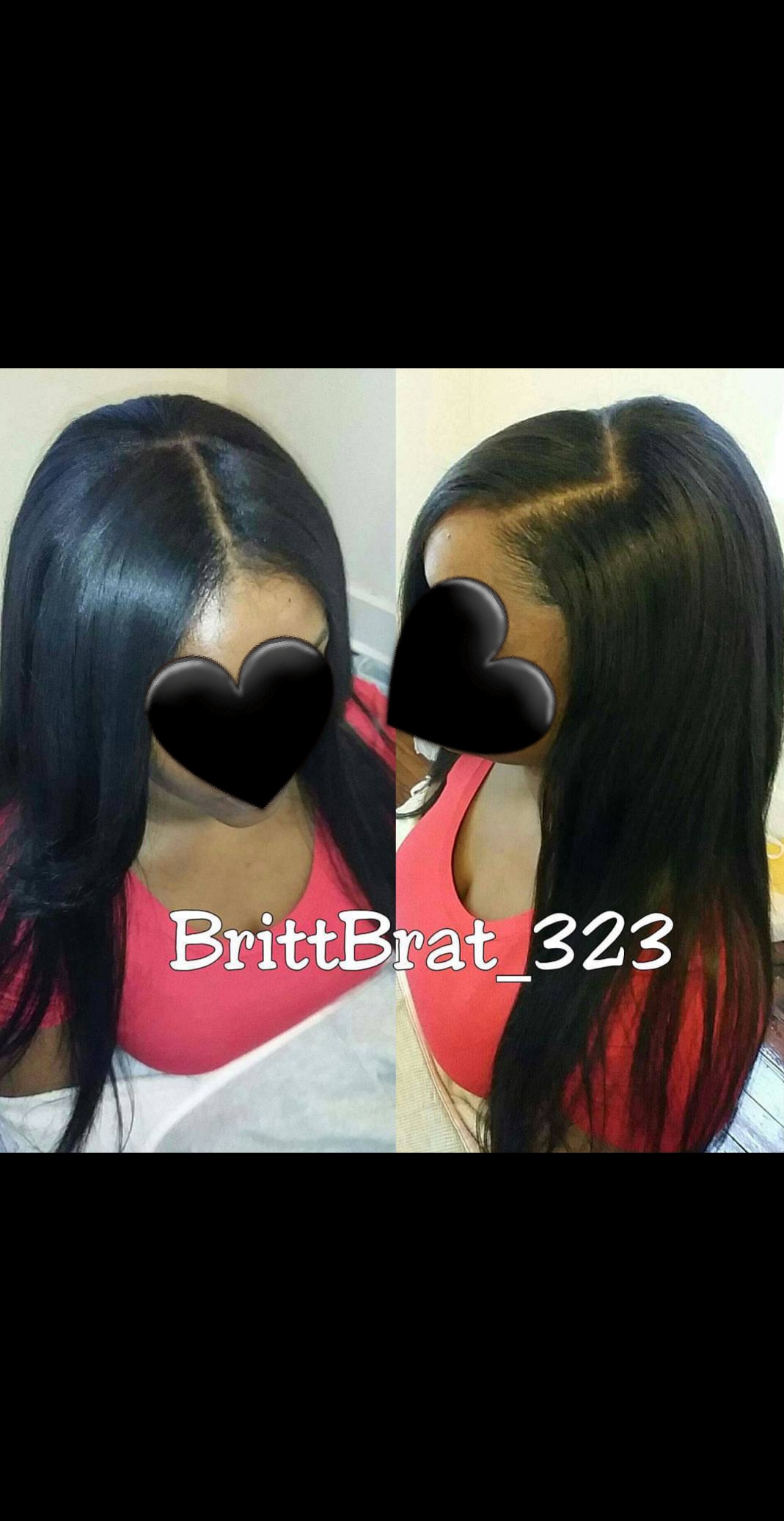 Partial Sew In W/ Leave Out