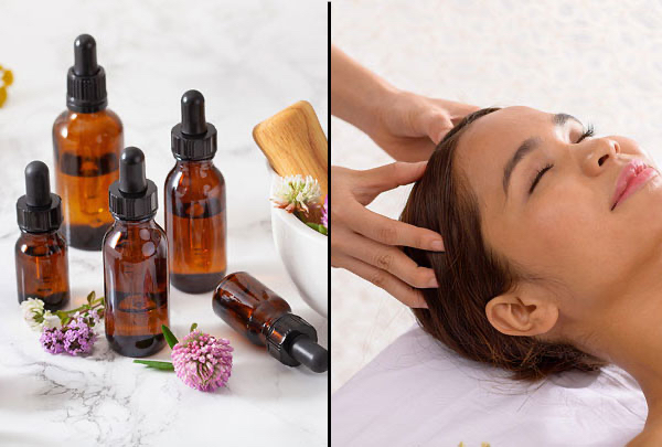 Aromatherapy Scalp Massage