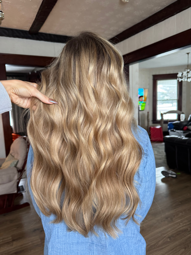 Extension Installation at Hair X Erin Butin in London, OH