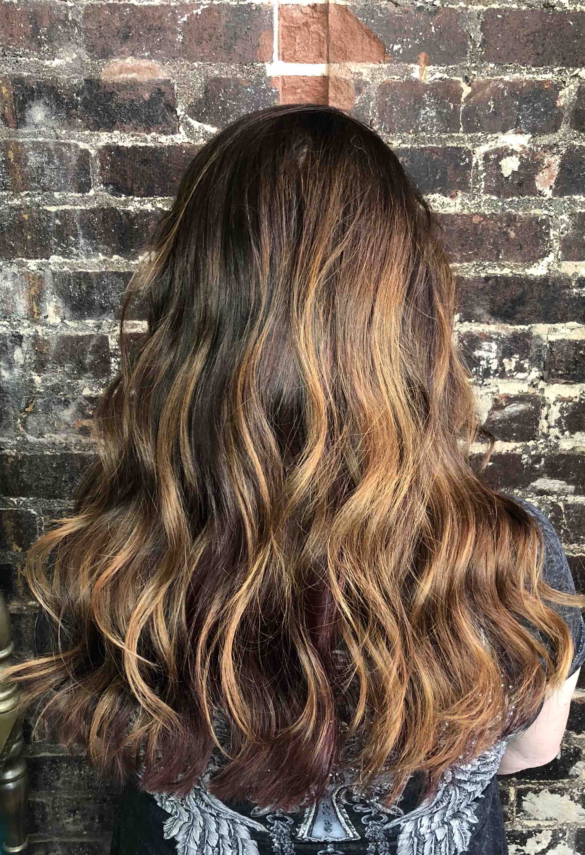 Partial Balayage + Toner