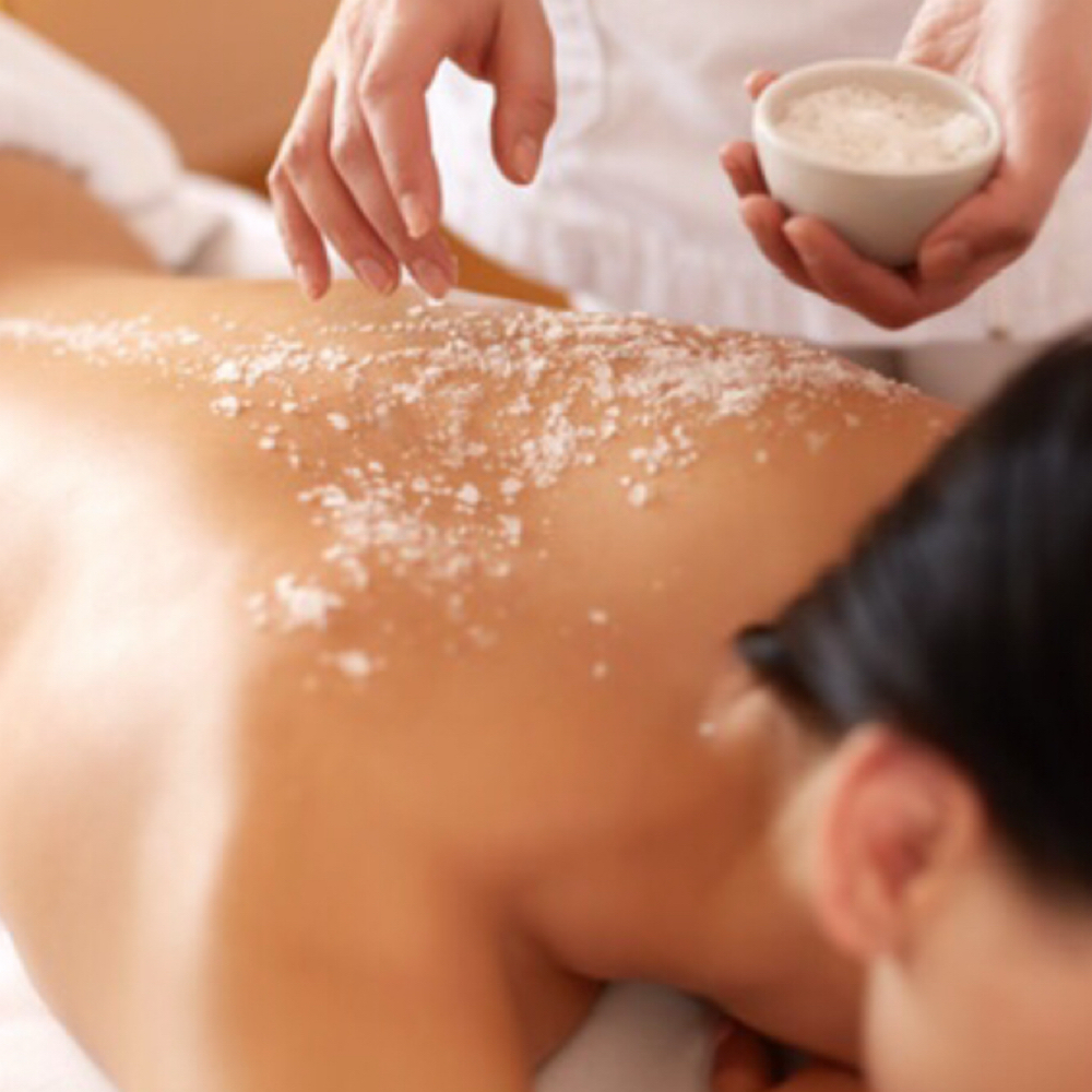 Himalayan Salt Body Exfoliation at Essential Healing Energies in Topsfield, MA