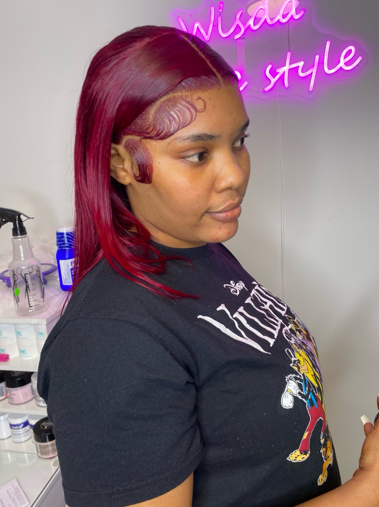 Aplication Lace Wig