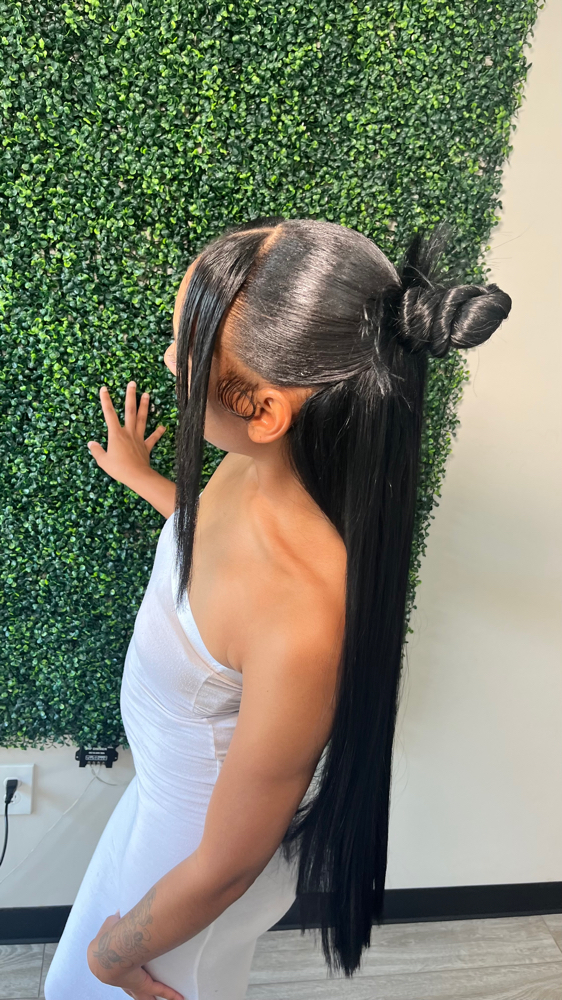 half Up Half Down at TopTier Styles in South, SC