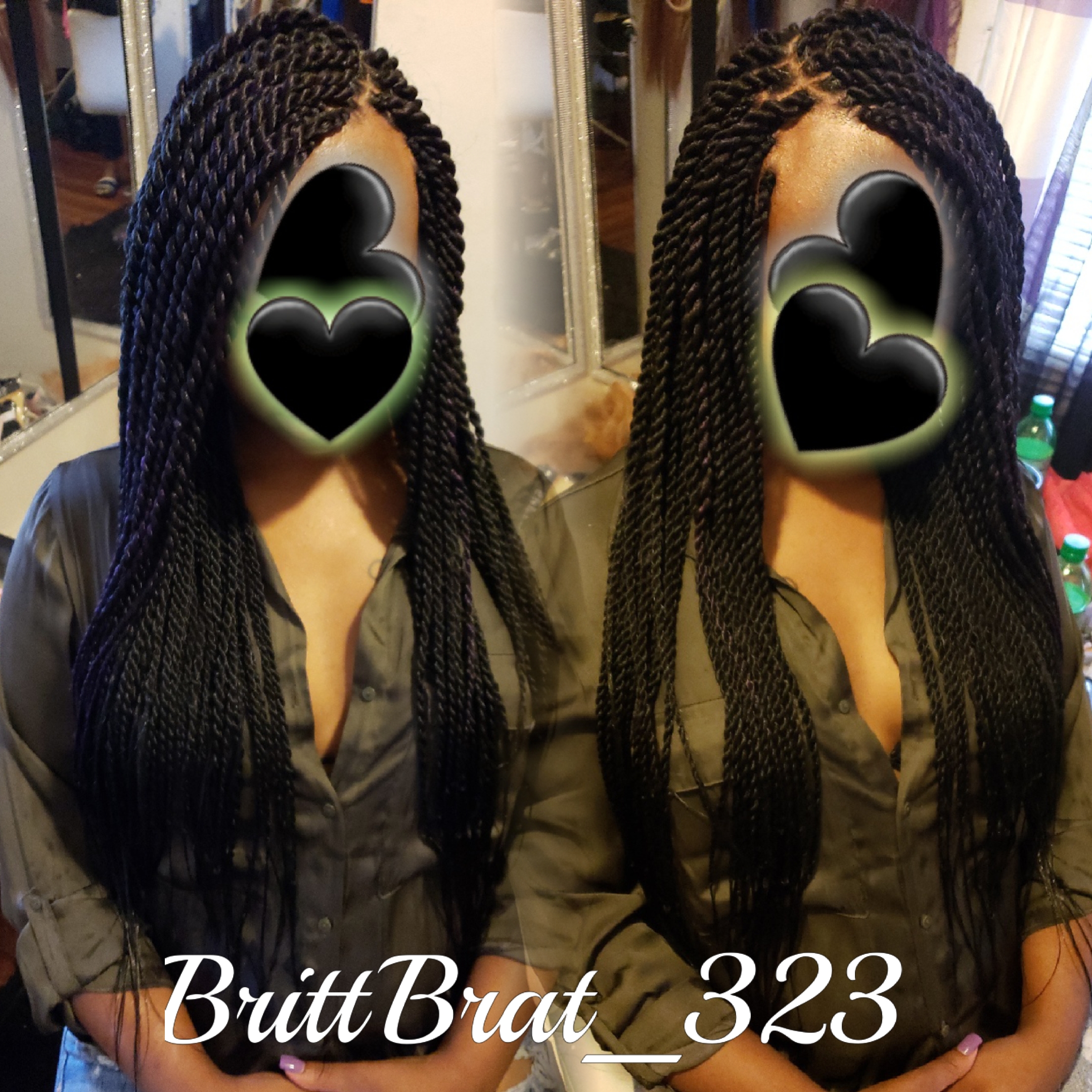 Waist Length Senegalese Twist