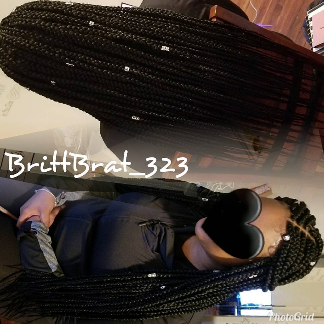 Reg. Waist Length Box Braids