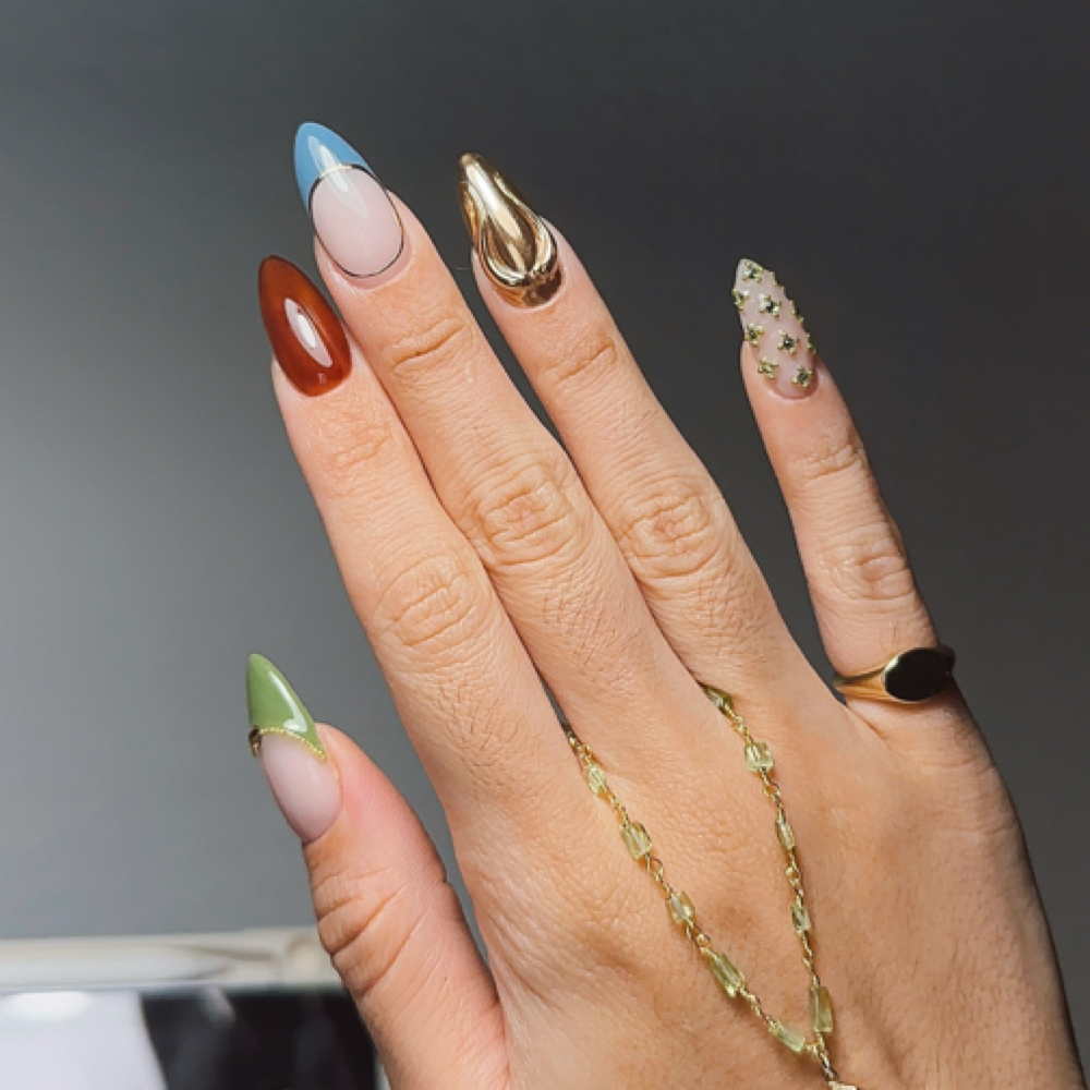 Medium Long at G.S. NAIL BAR in Cypress, TX
