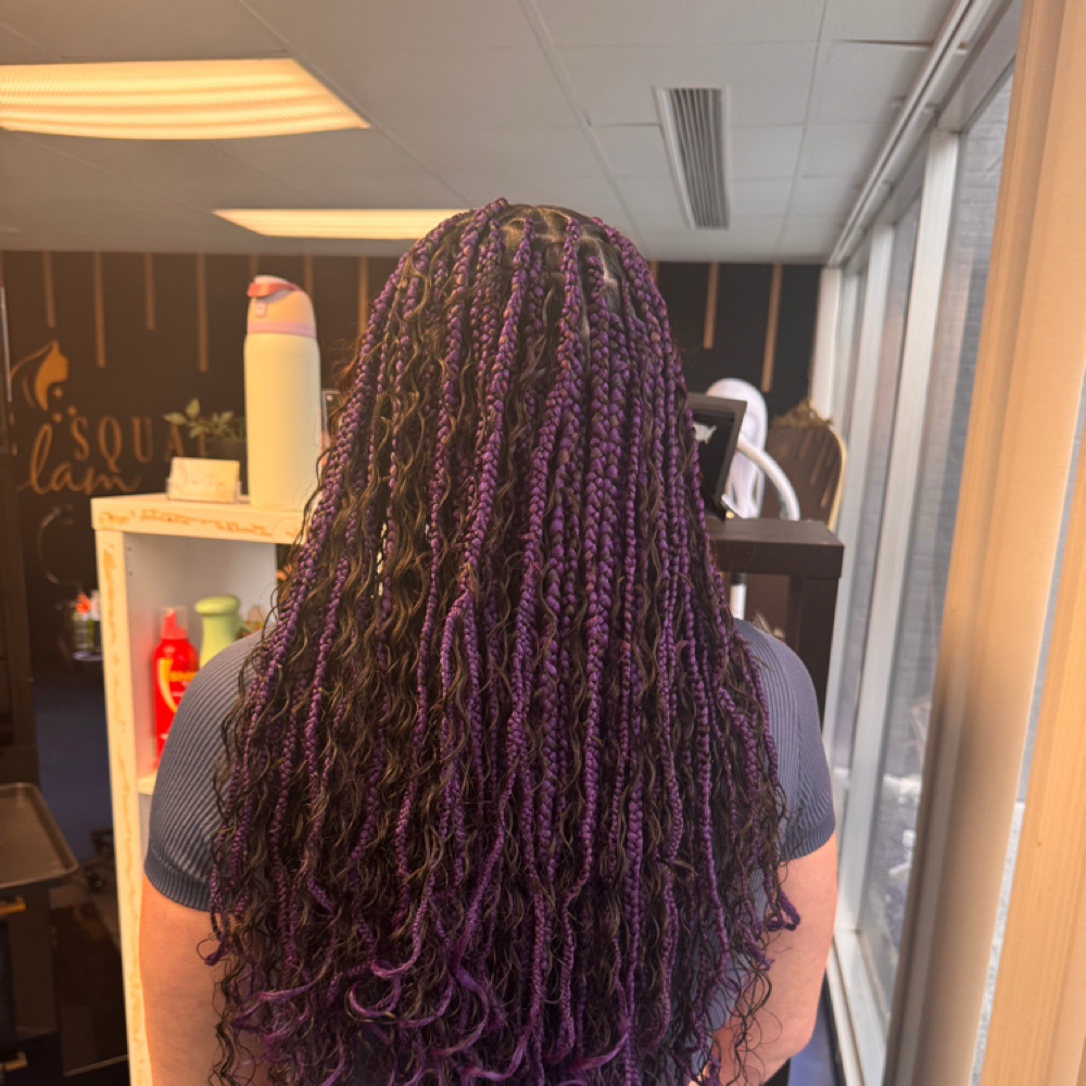 Box Braids (Small) at Seventy x Seven Salon in crescent Springs, KY