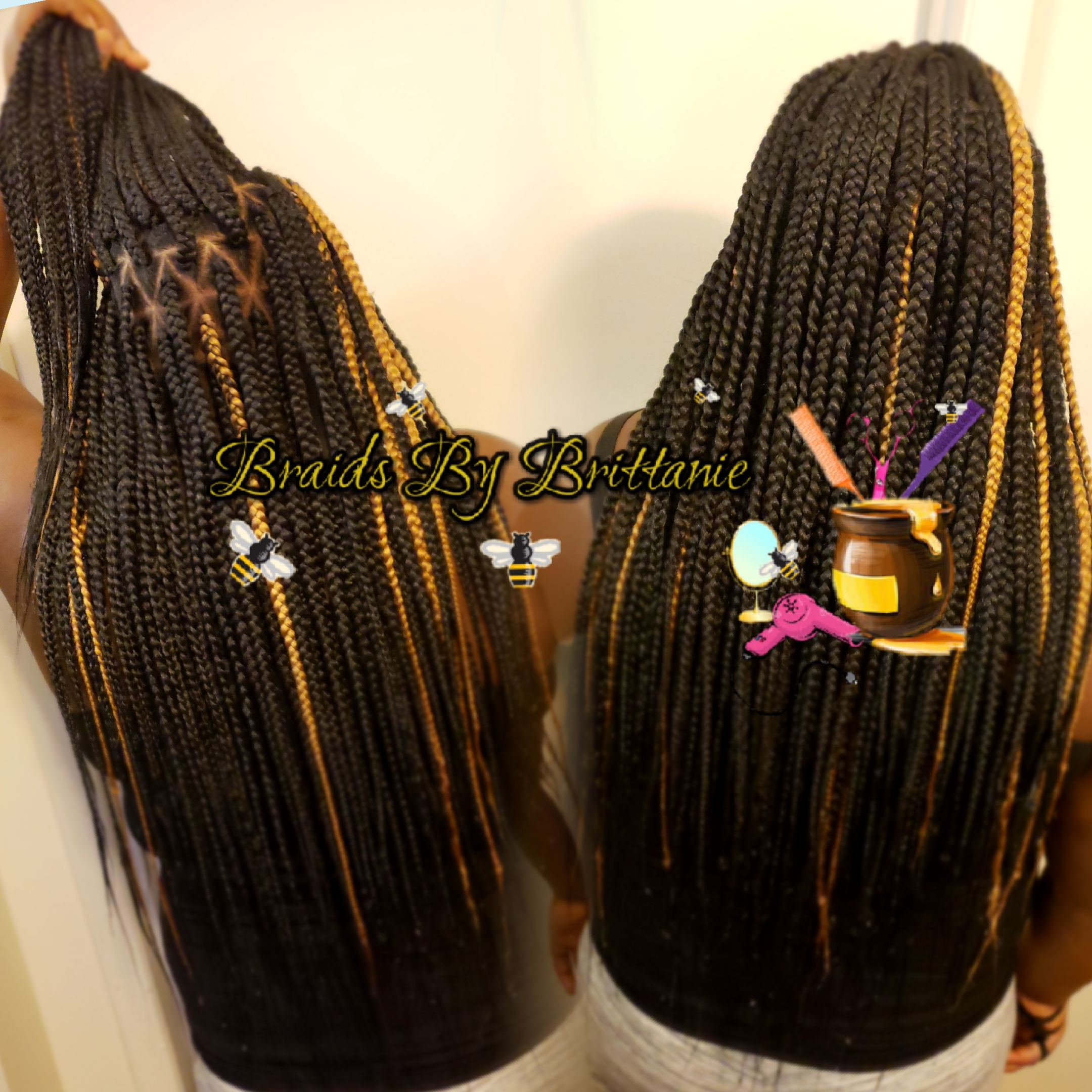 Reg. Triangle Parted Braids