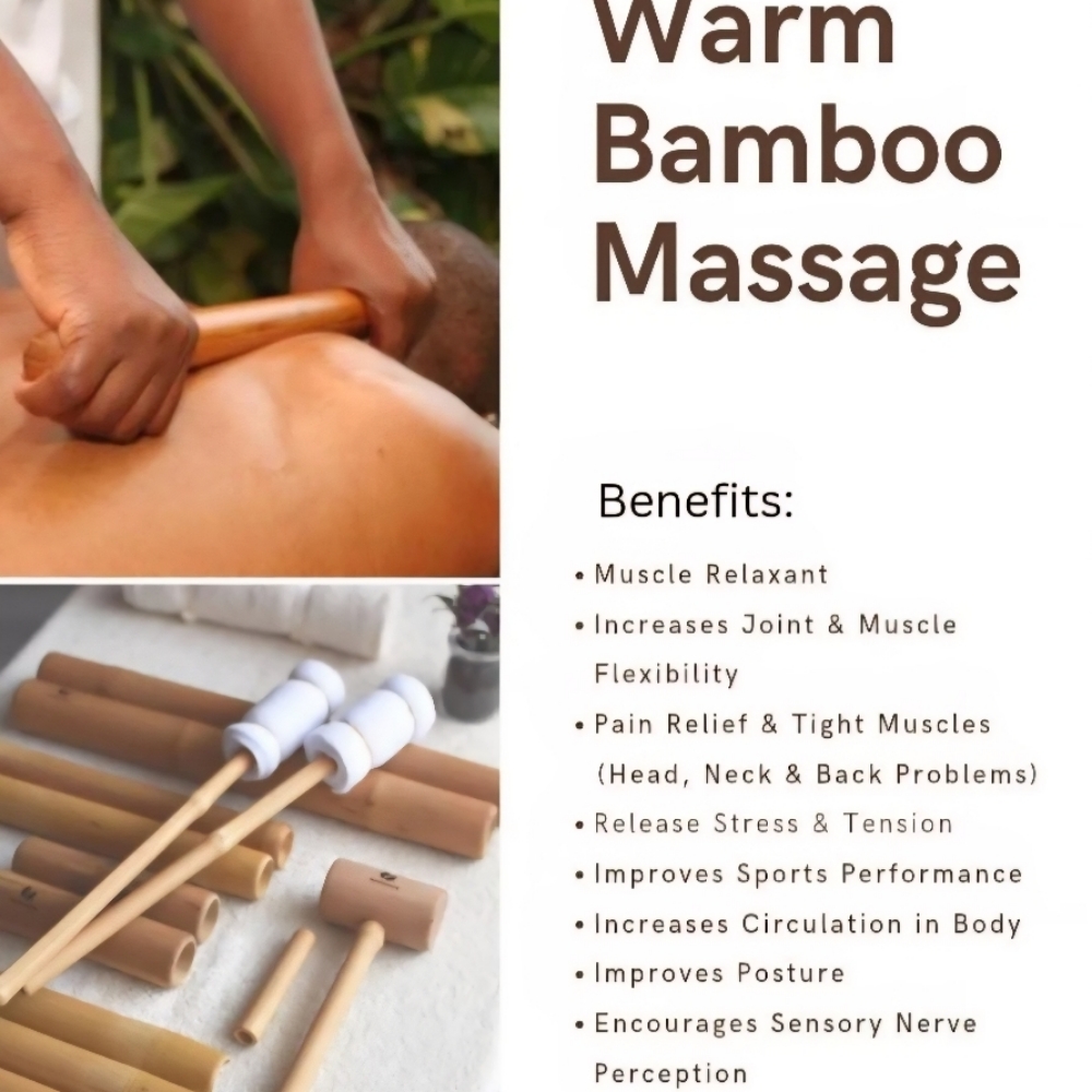 Hot Bamboo Massage 60min at Pause....@ Epiphany Massage & Spa in Winston-Salem, NC