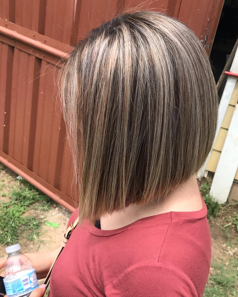 (Hair) Highlights: New/touchup