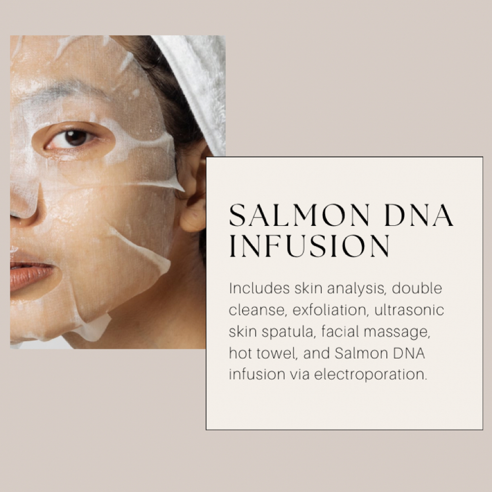 Salmon DNA Infusion at Cozy Studio in Astoria, NY