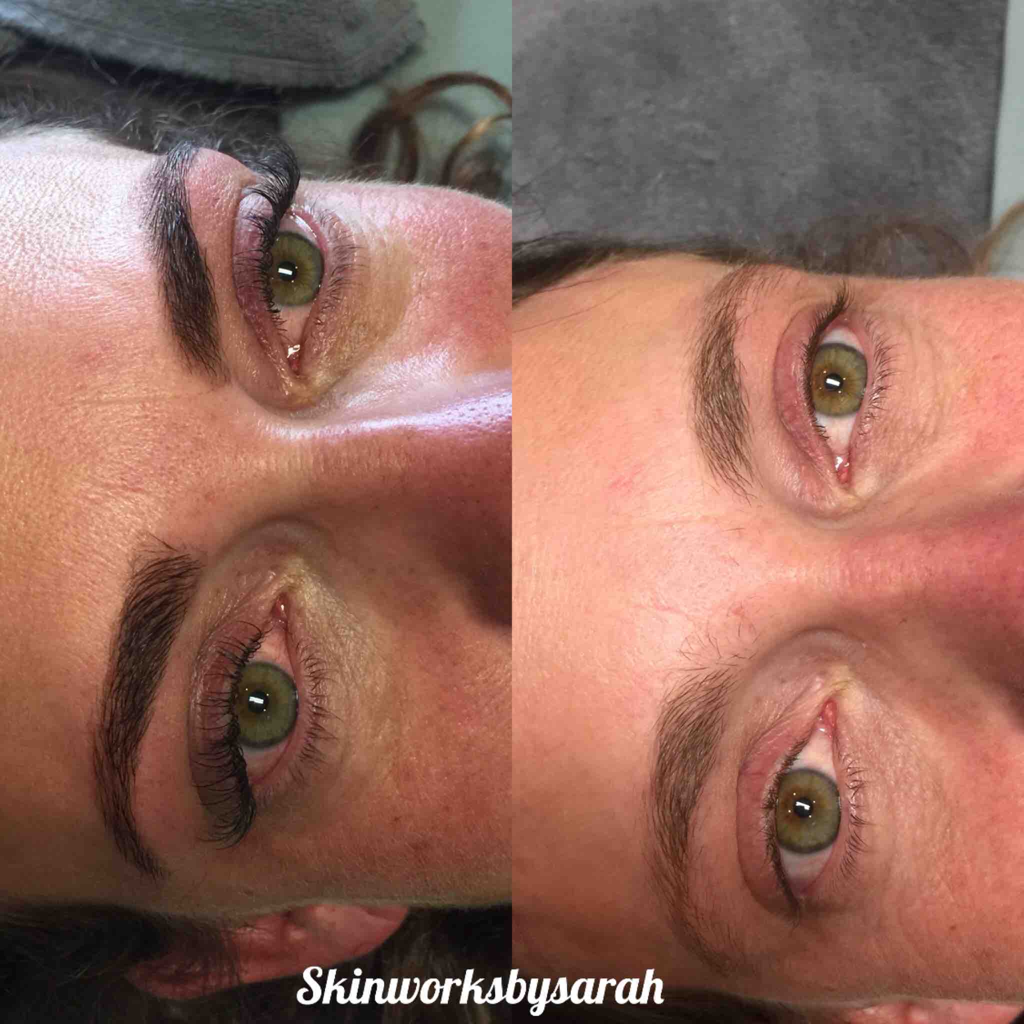 Brow Tint And Wax