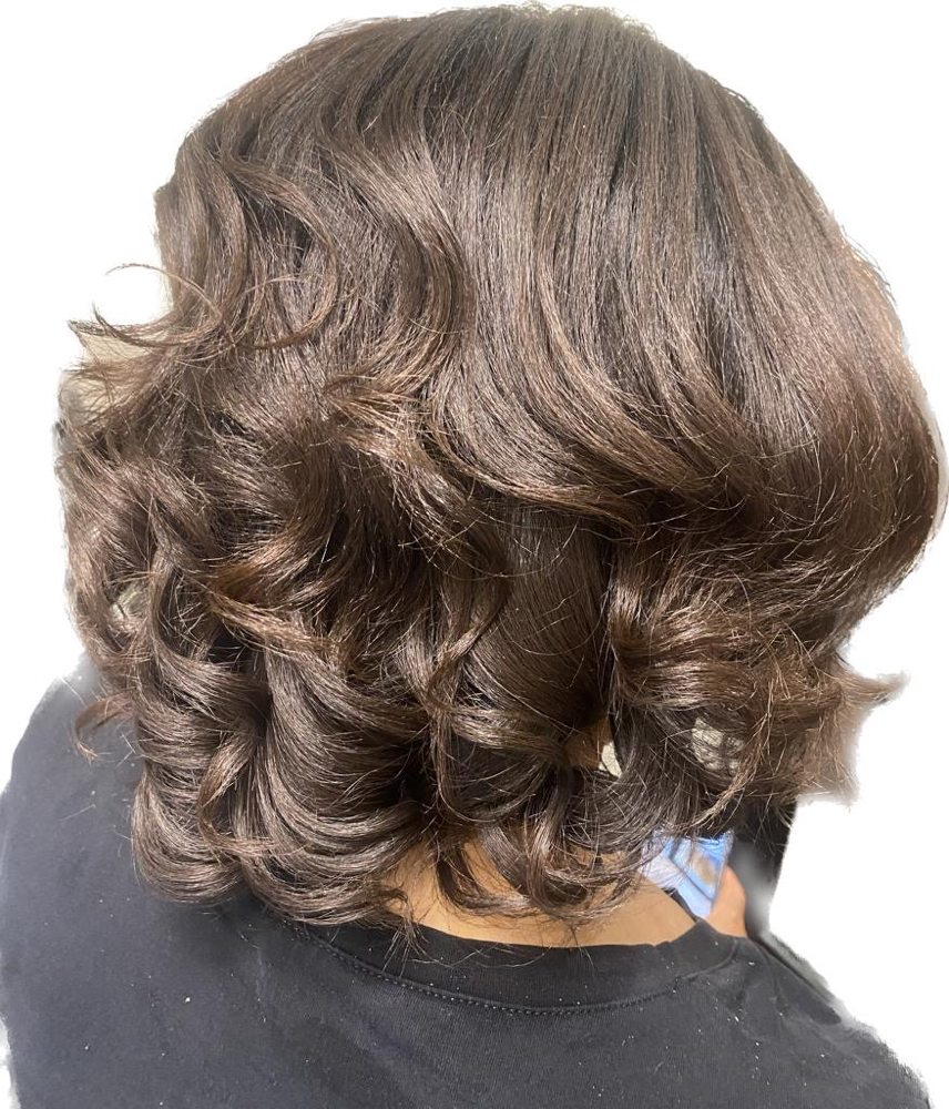 Wash/Blow/Flat Iron