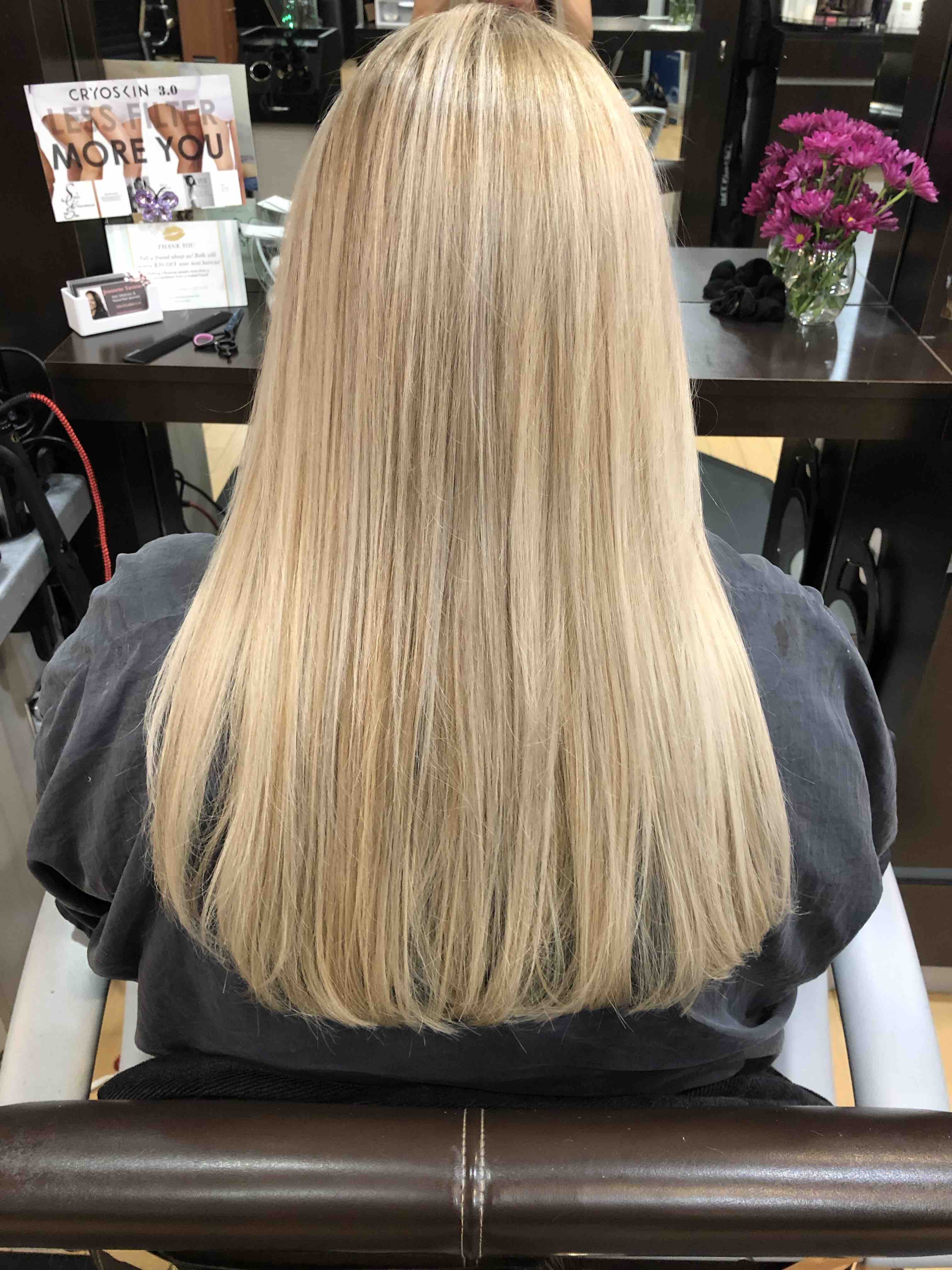 Full Head Foil+Toner +Cut+ Blow Dry