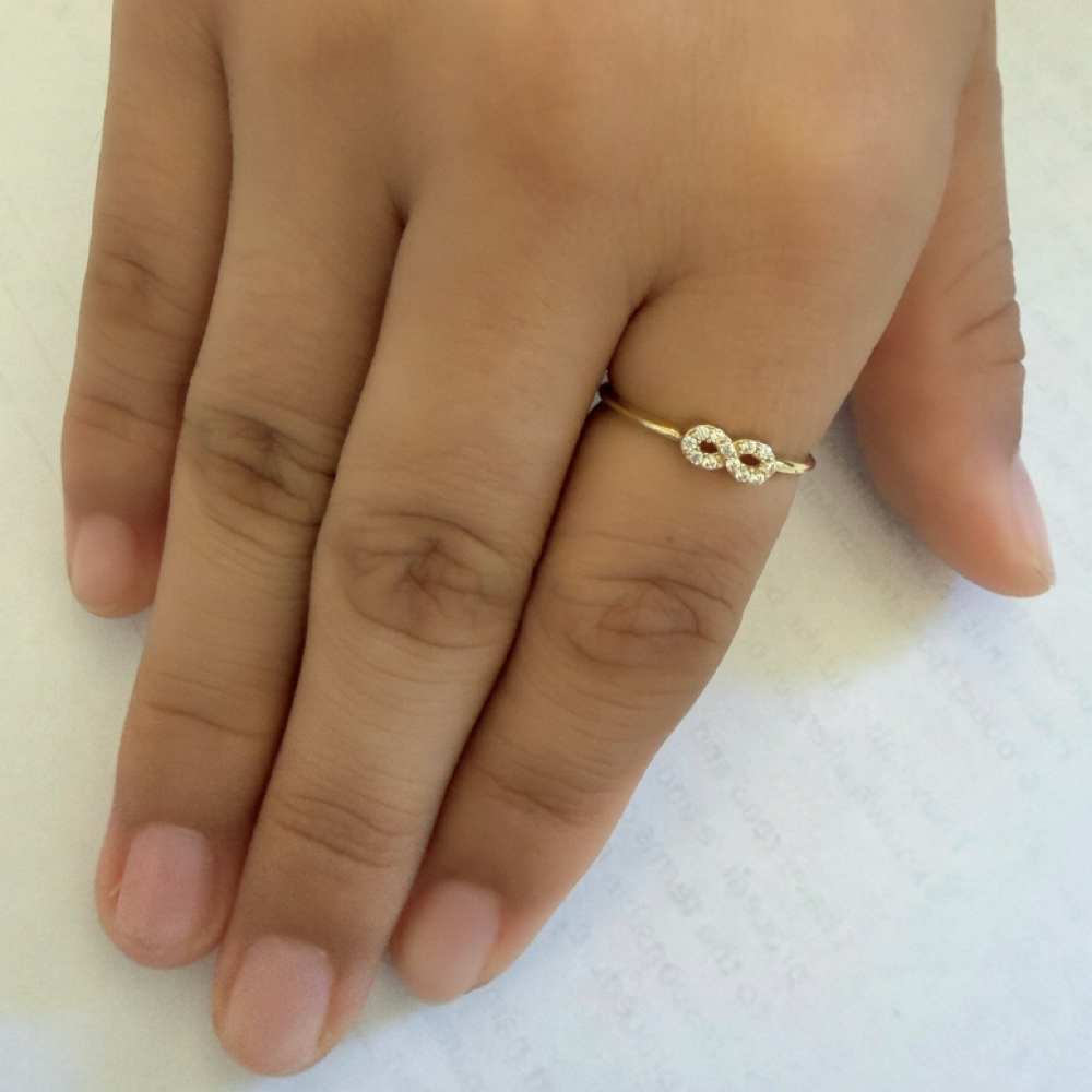14K Infiniti Ring at Nude Skin Aesthetics in San Pedro, CA