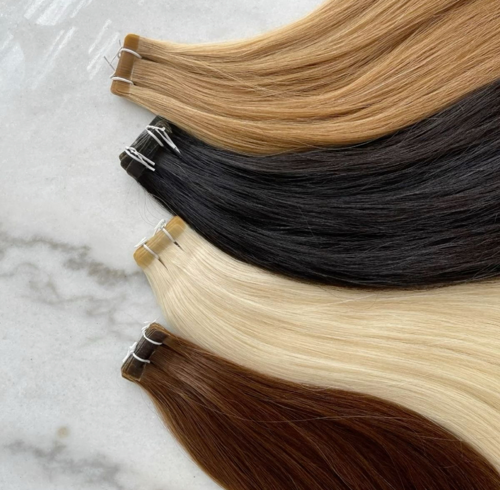 Tape-In Extension Installation at Dedikait Hair Loft in Columbus, OH