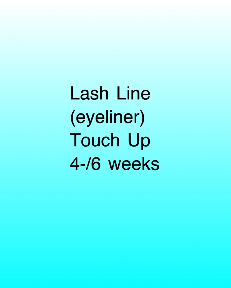 Lash Line Touch Up 4/6 Wks