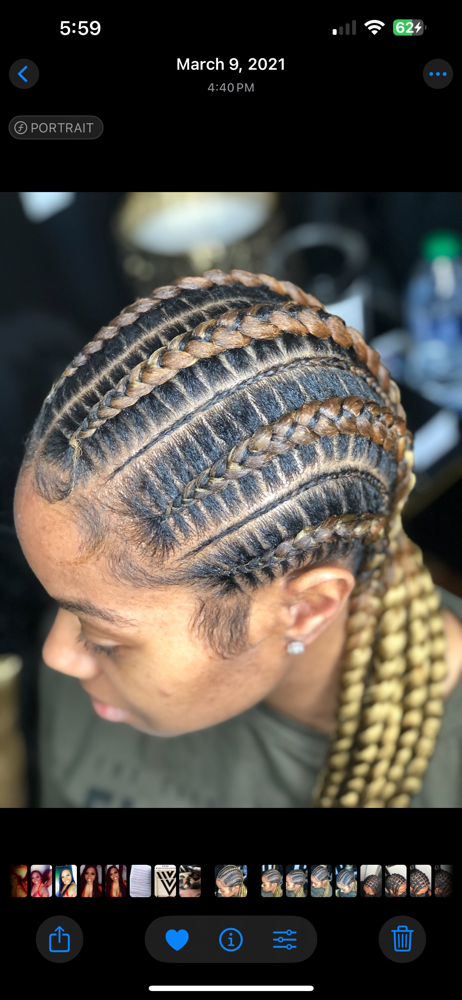 Add On: Single /double Braids