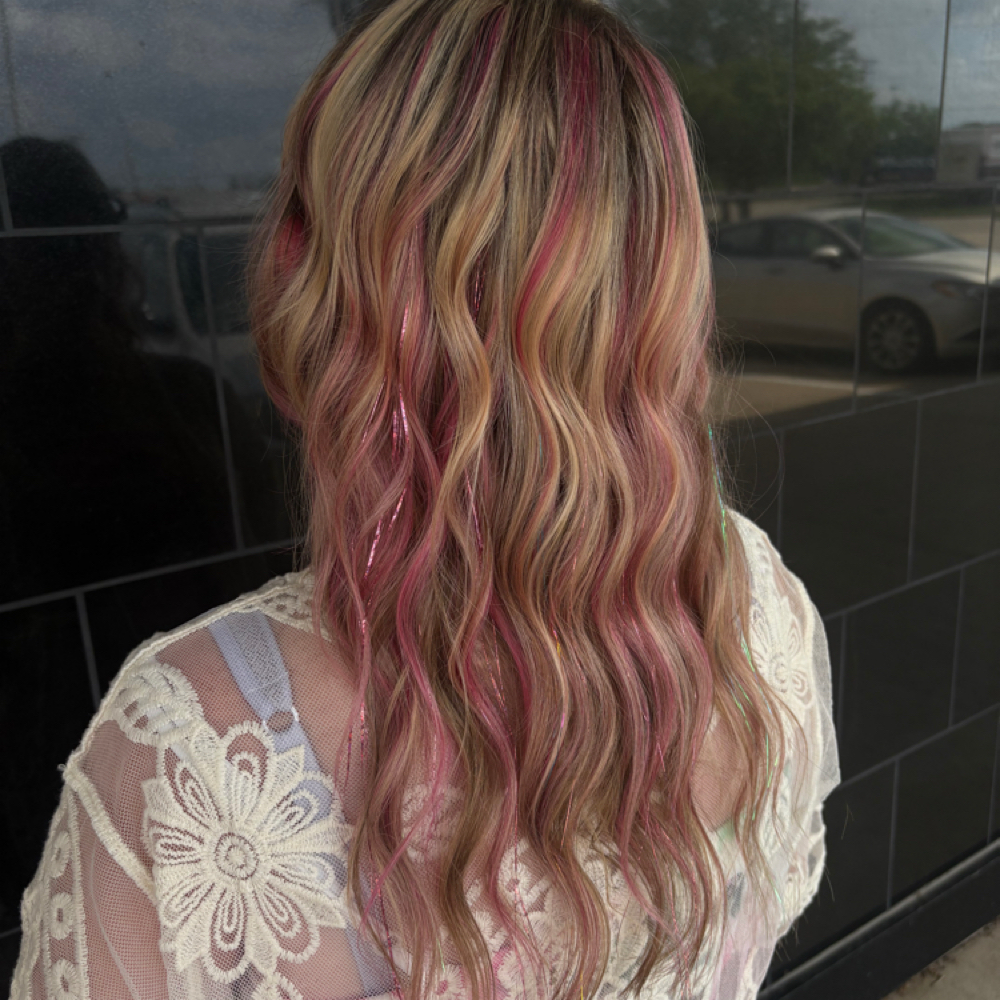 Sydney | Feather Or Tinsel at Aurora Blush Salon in Iowa, IA