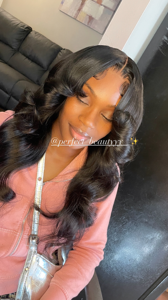 Frontal/Closure Wig install at StyledBy Ty in Milwaukee, WI