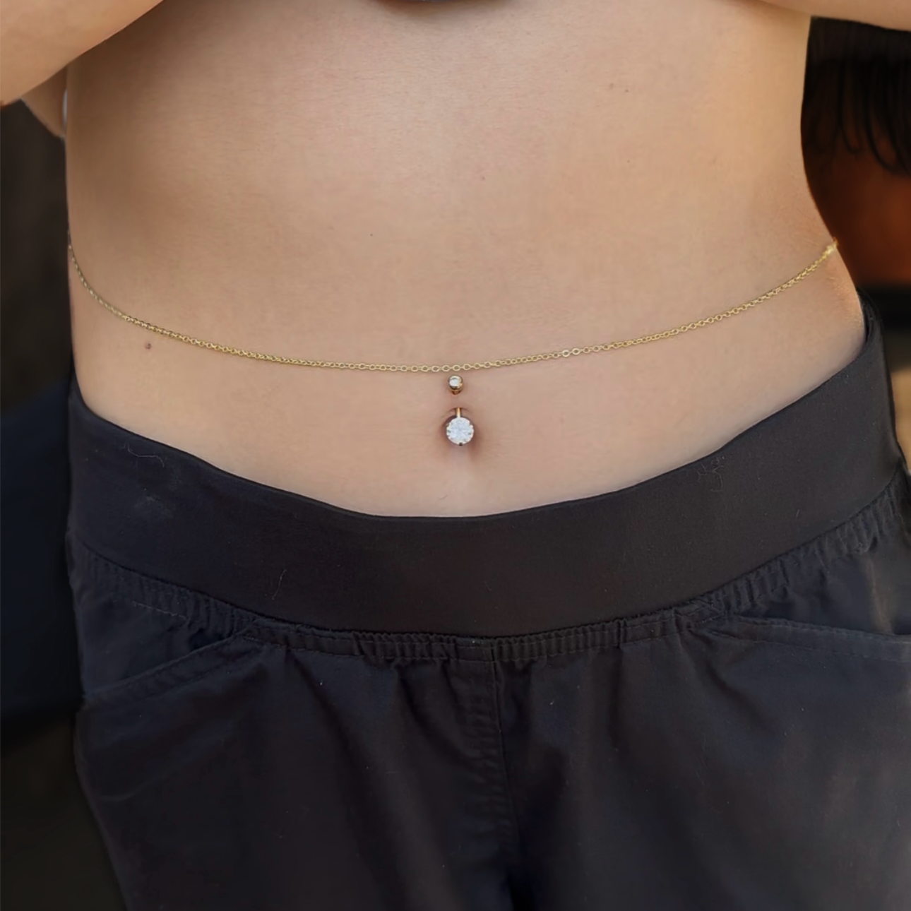 Permanent Waist Chain at Auracle Links Permanent Jewelry in Franklin, TN