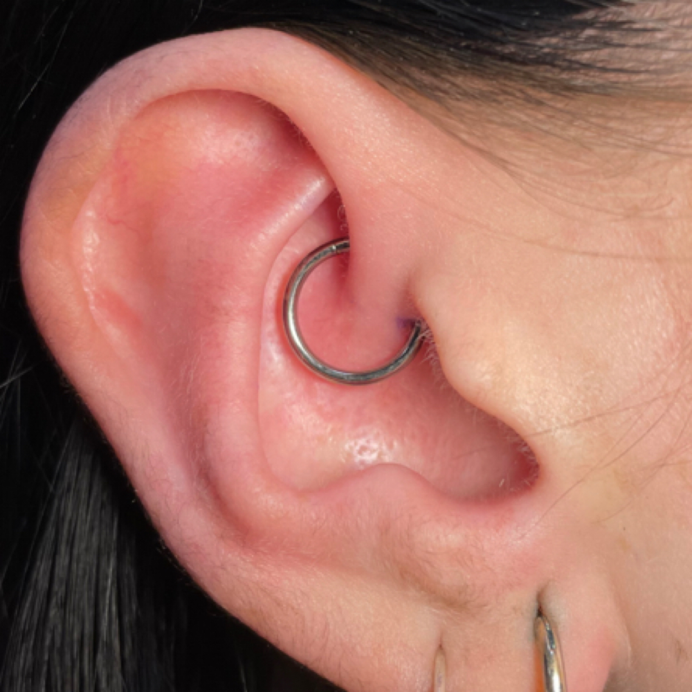 Daith Piercing at Piercedbyrayo in Clovis, CA