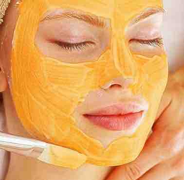 Facial With Pumpkin Peel