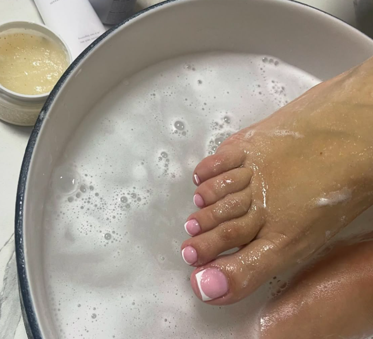 Chanel Pedicure at Glamour Nails & Spa in Harker Heights, TX