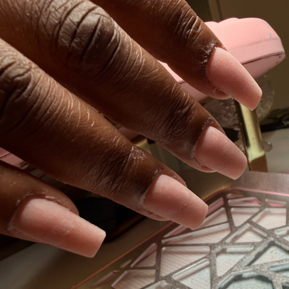 Acrylic Refill at Bling Tingz Nails in Darby, PA