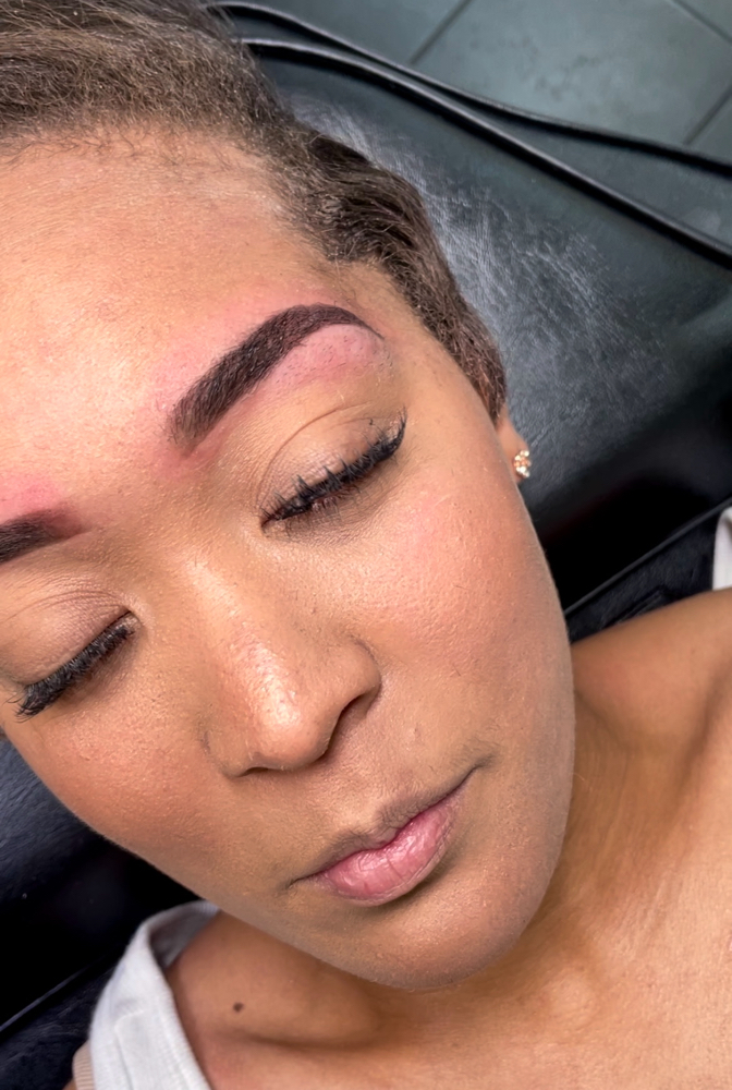 Custom Henna Brows at Prominent Cosmetics and Beauty in Irving, TX