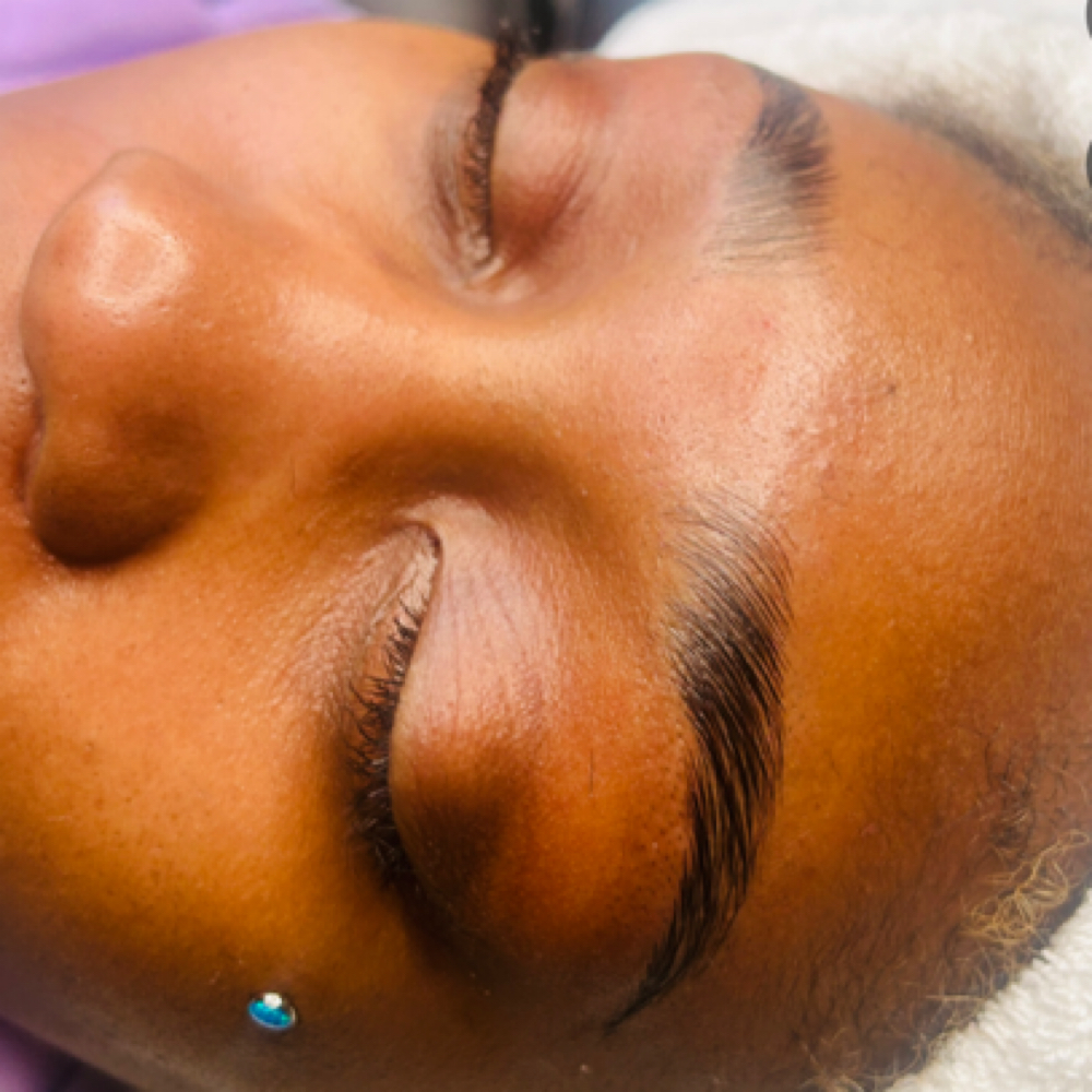 Brow Lamination & Tint at Glamholic Studio in Oklahoma City, OK