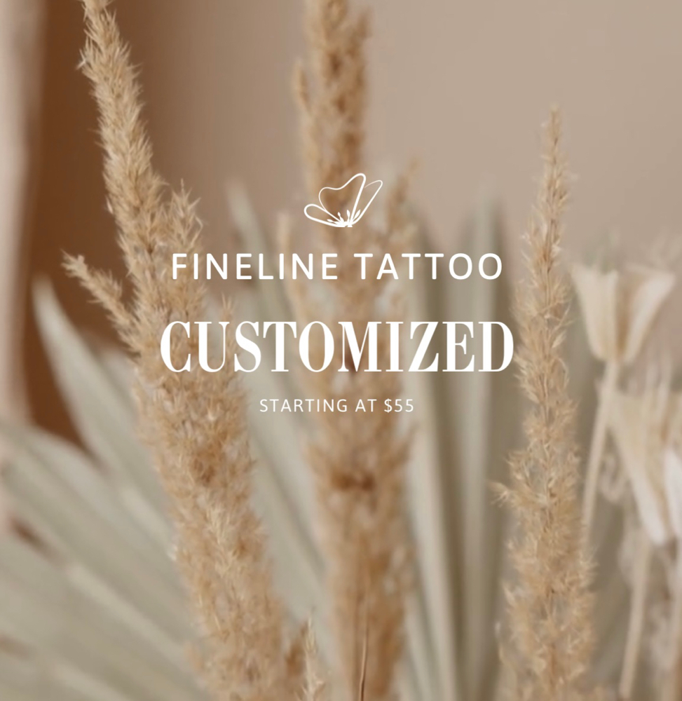 Customized Fineline Tattoo