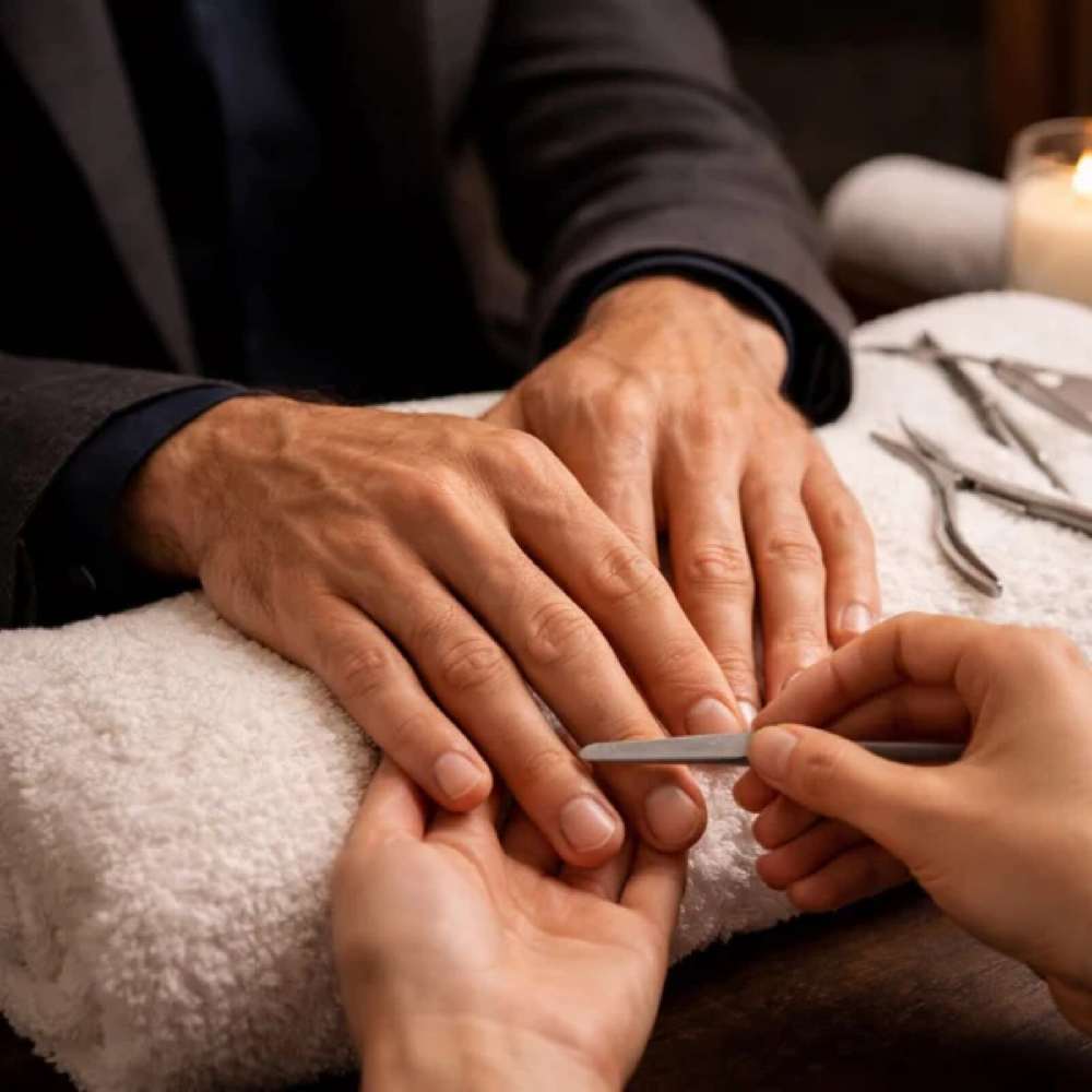 Magazine Gentlemen Nails at Empower Aesthetics in Canyon Lake, TX