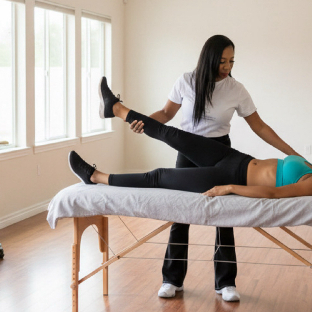 60 Minute Stretch at Kenyetta Mobile Massage in Alameda, CA